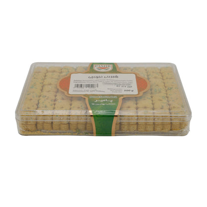 Gebäck Pamir | Shirini Nokhodchi | Con Zafferano | 500g