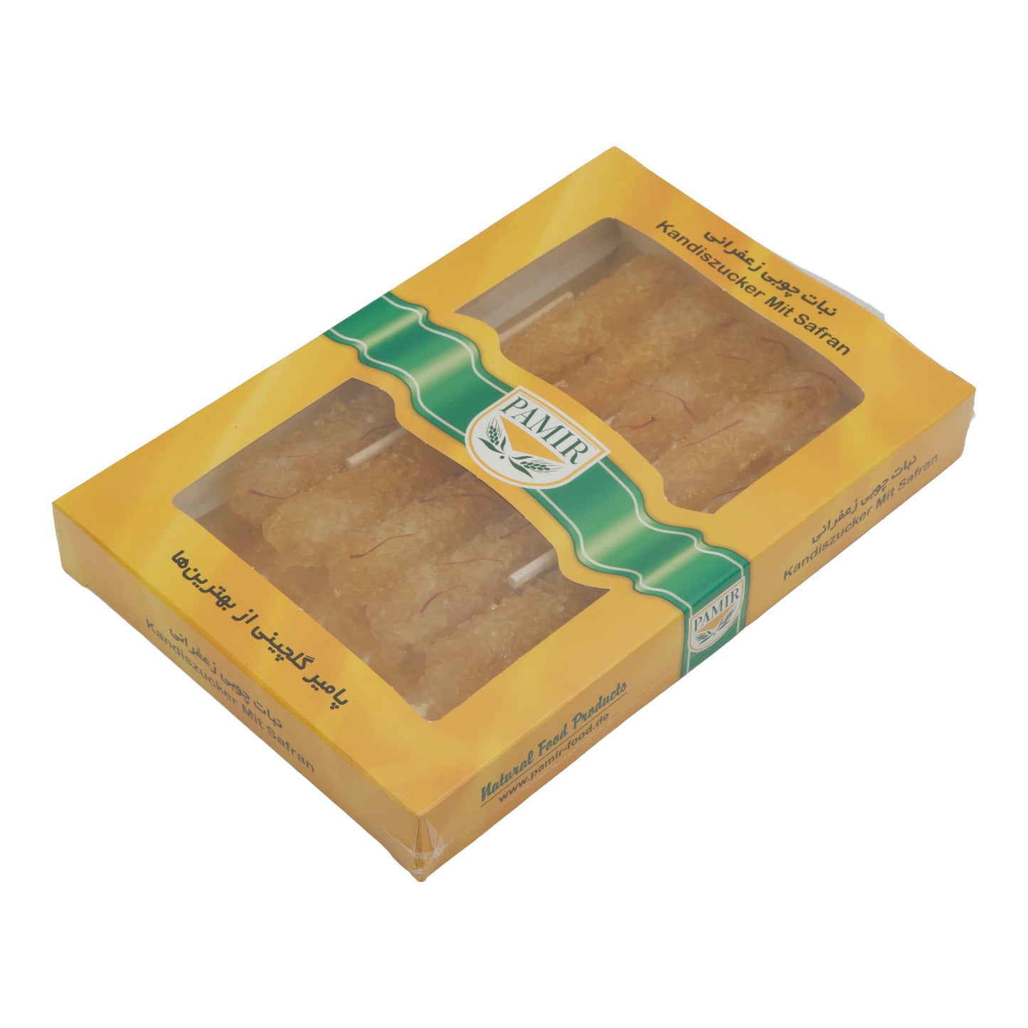 Kandiszucker PAMIR | Zucker | Mit Safran | 150 g