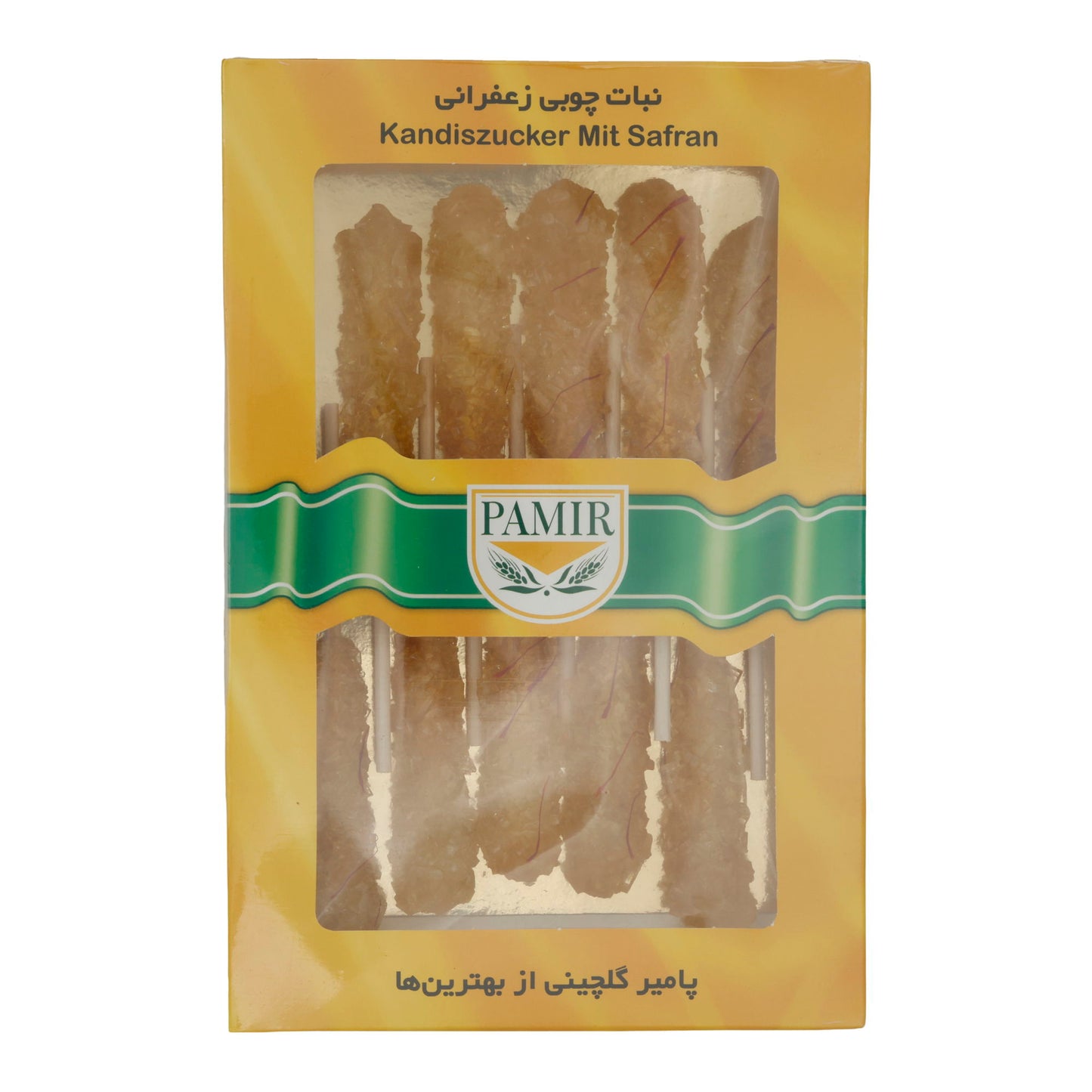 Kandiszucker PAMIR | Zucker | Mit Safran | 150 g