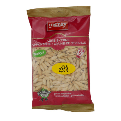 Kerne Meray | Kürbiskerne Trakya | Geroosterde en gezouten pompoenpitten | 200 g