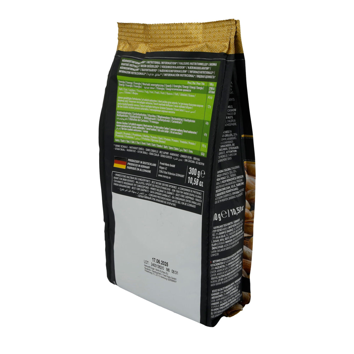Deluxe-Mix Meray | Nussmischung | Geröstet und gesalzen | 300 g MERAY