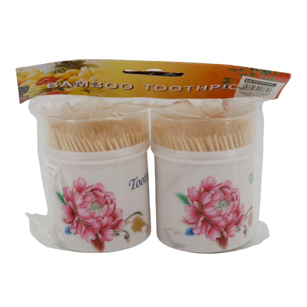 Zahnstocherset Neudorf Bambus-Zahnstocher | Zahnstocherset | 2er Set NEUDORF