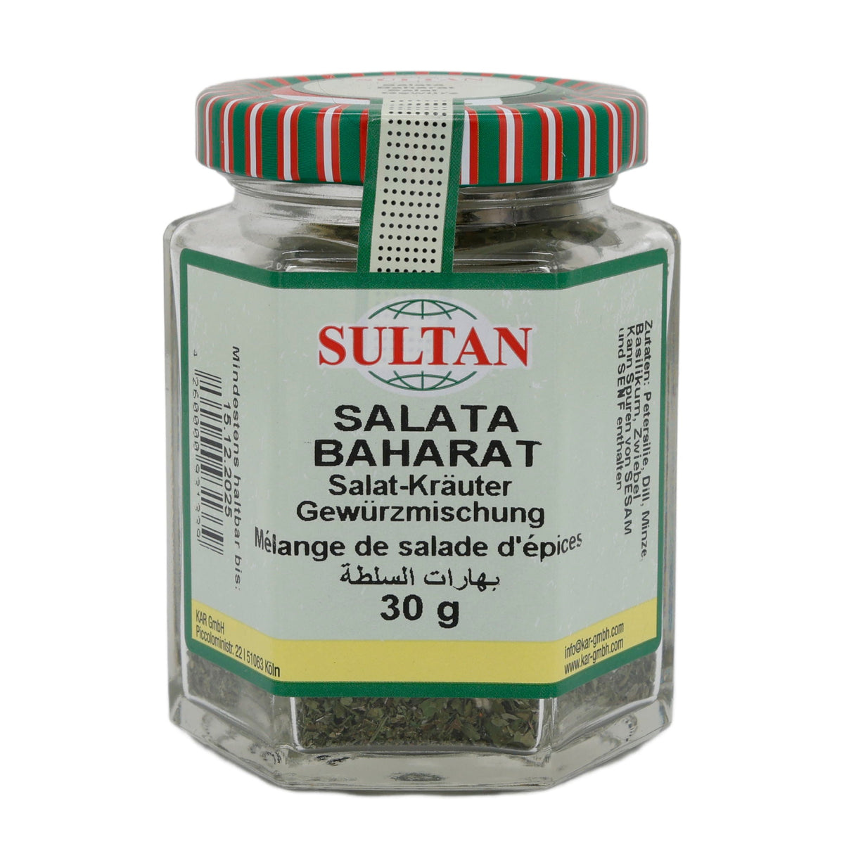 Salatkräuter Sultan | Salata Baharat | Aromatisch, mediterran | 30 g