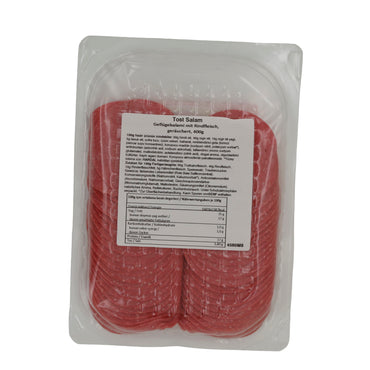 Salam Leziz Tost Salam | Salame di pollame affumicato | Con carne di manzo | 400 g