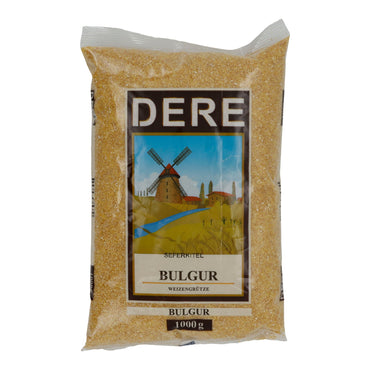 Feine Weizengrütze Dere Bulgur fein | Für leichte orientalische & mediterrane Küche | 1000 g DERE