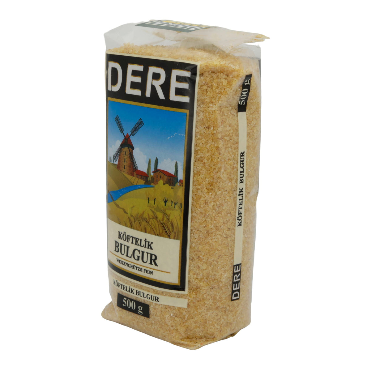 Bulgur DERE | Fein gemahlen | Ideal für köstliche Bulgur-Rezepte | 500g