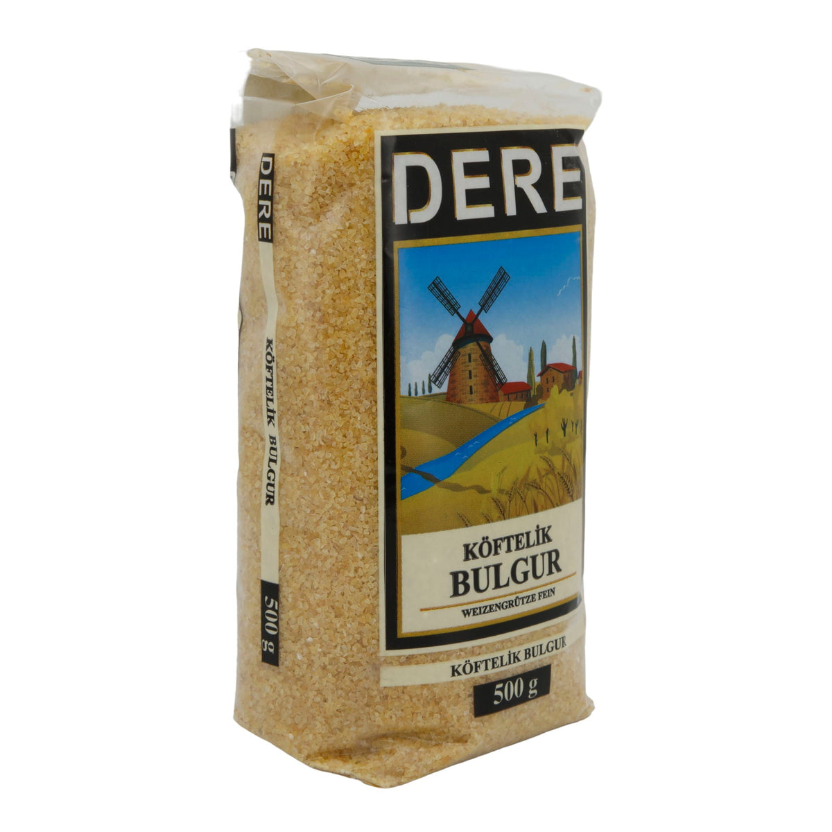 Bulgur DERE | Fein gemahlen | Ideal für köstliche Bulgur-Rezepte | 500g DERE