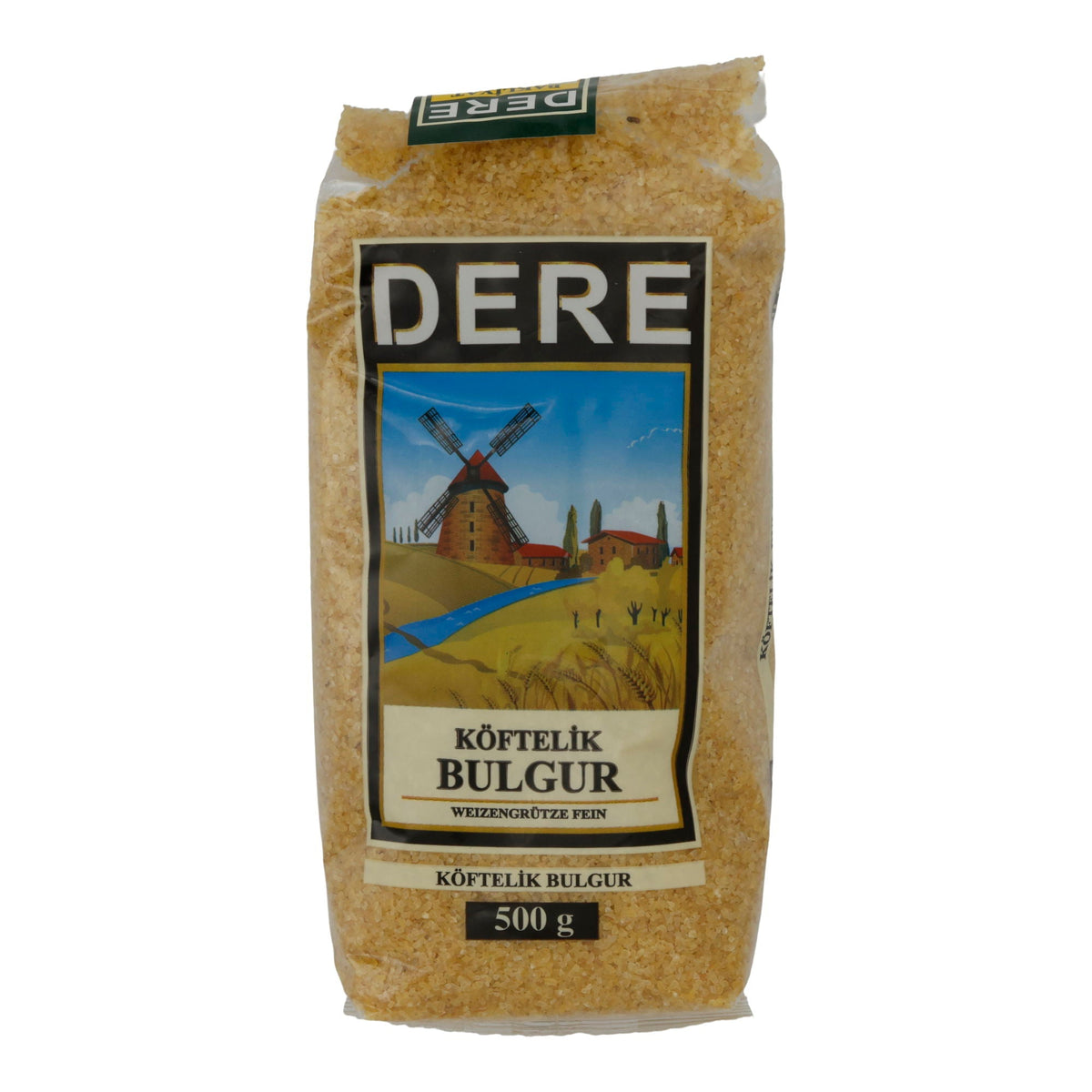 Bulgur DERE | Fein gemahlen | Ideal für köstliche Bulgur-Rezepte | 500g DERE