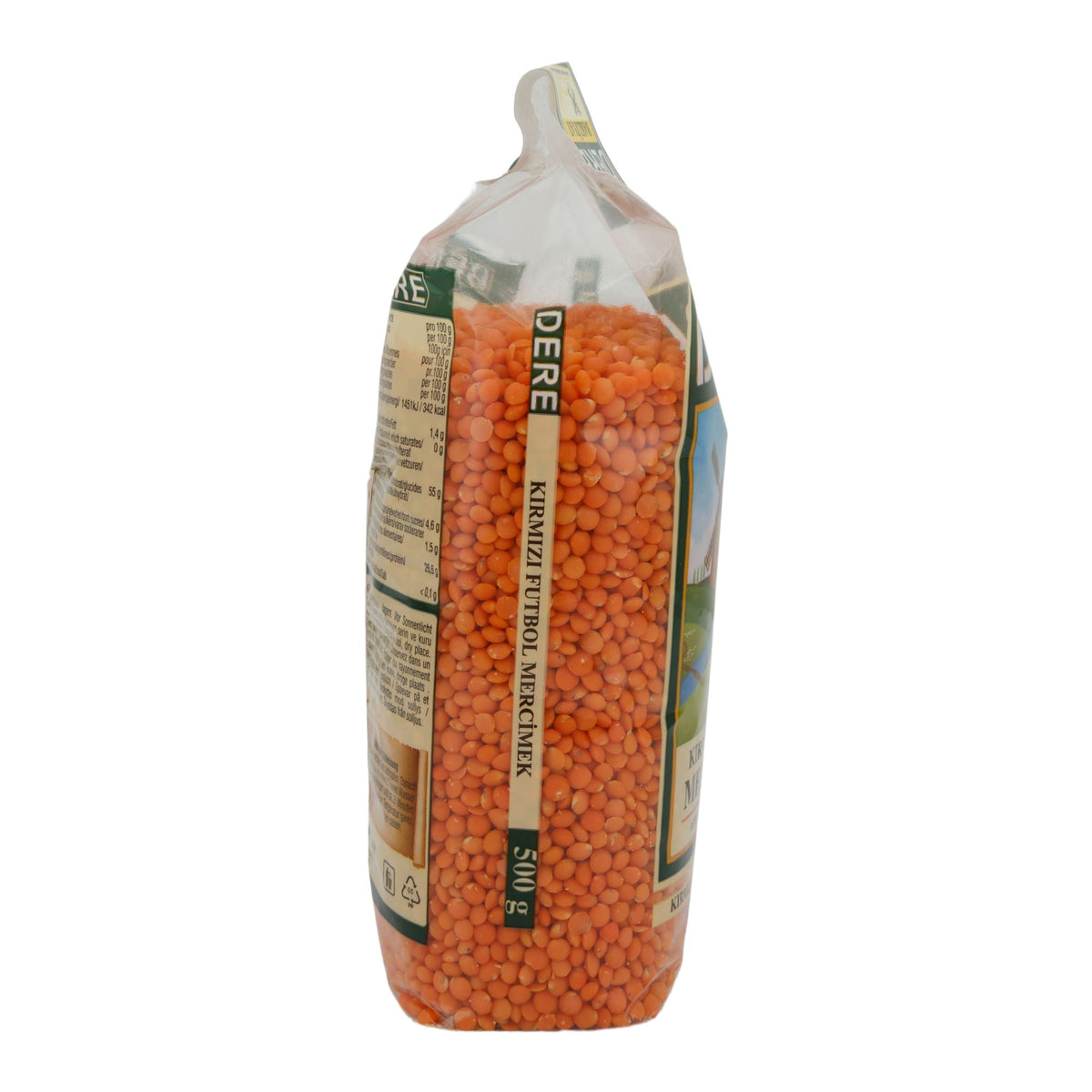 Rote Linsen Dere | Kirmizi Futbol Mercimek | 500g DERE