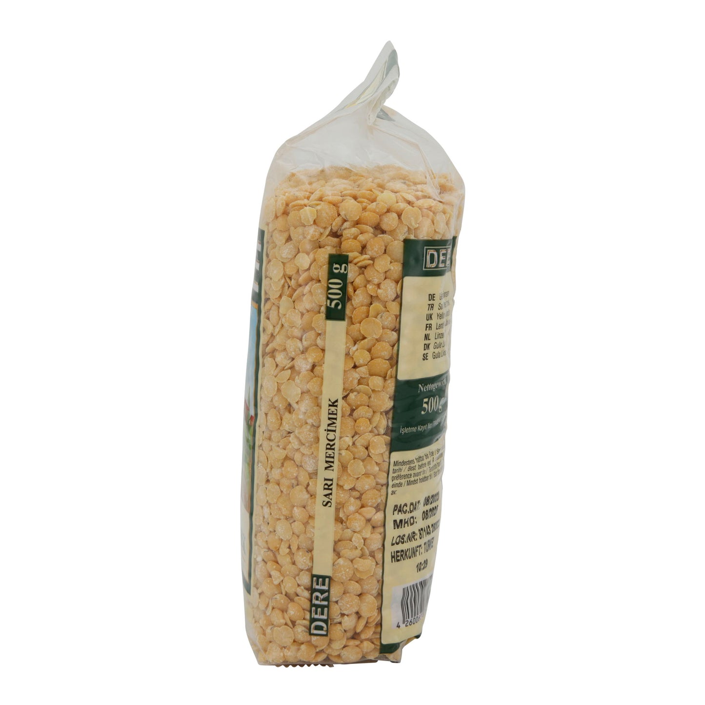 Linsen Dere | Gelb | Sarı Mercimek | 500g