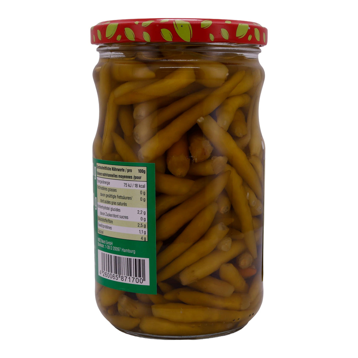Peperoni Selin | Jalapenos | Frisch & würzig | 580g (310g Abtropfgewicht)