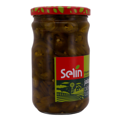 Jalapenos Selin | Ingelegde | Gemarineerde Jalapenos in azijn | 580g