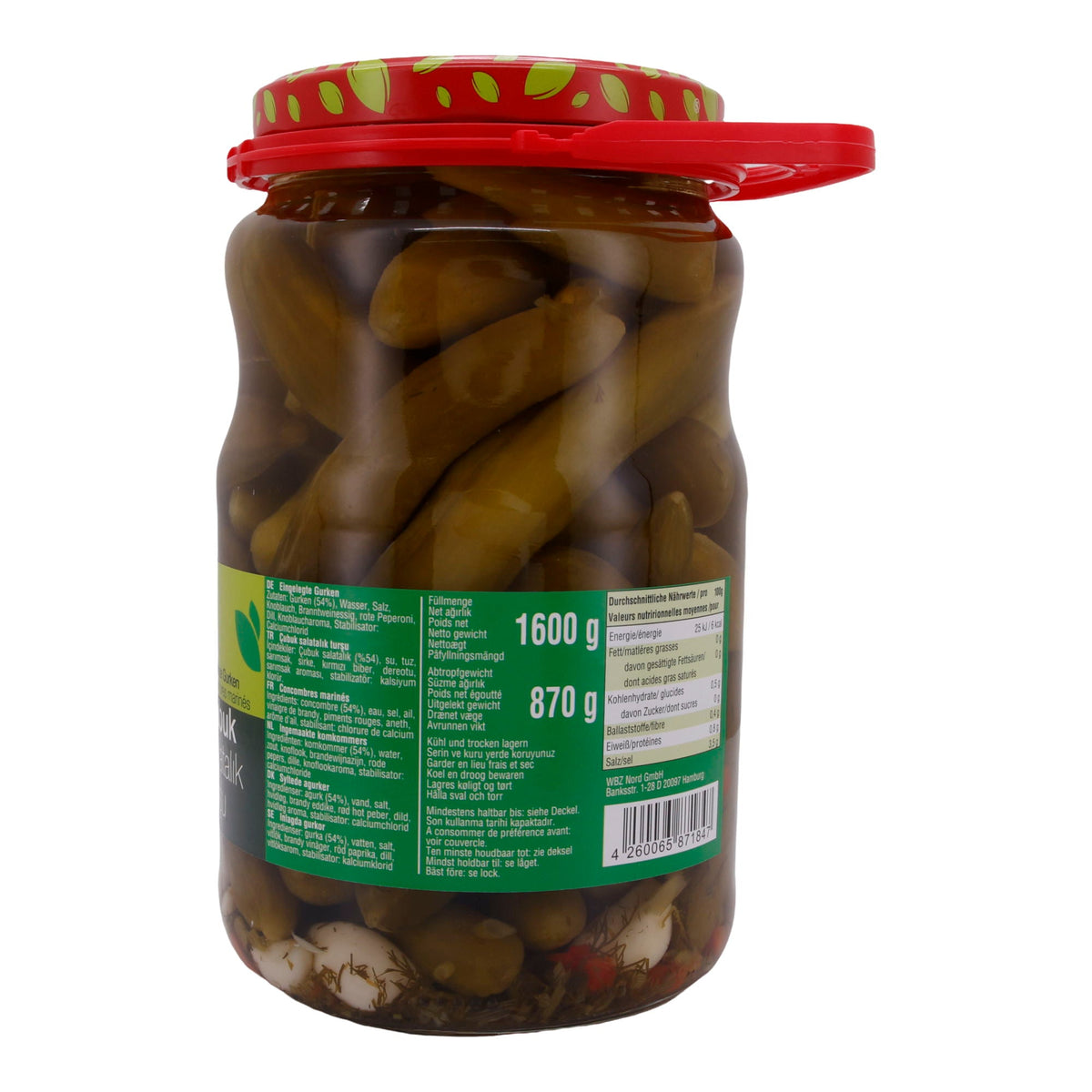 Gurken Selin | Eingelegte | Aromatisch & knackig | 1600g SELIN