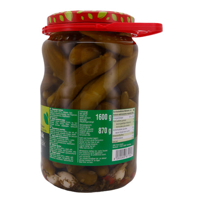 Gurken Selin | Ingelegde | Aromatisch & knapperig | 1600g