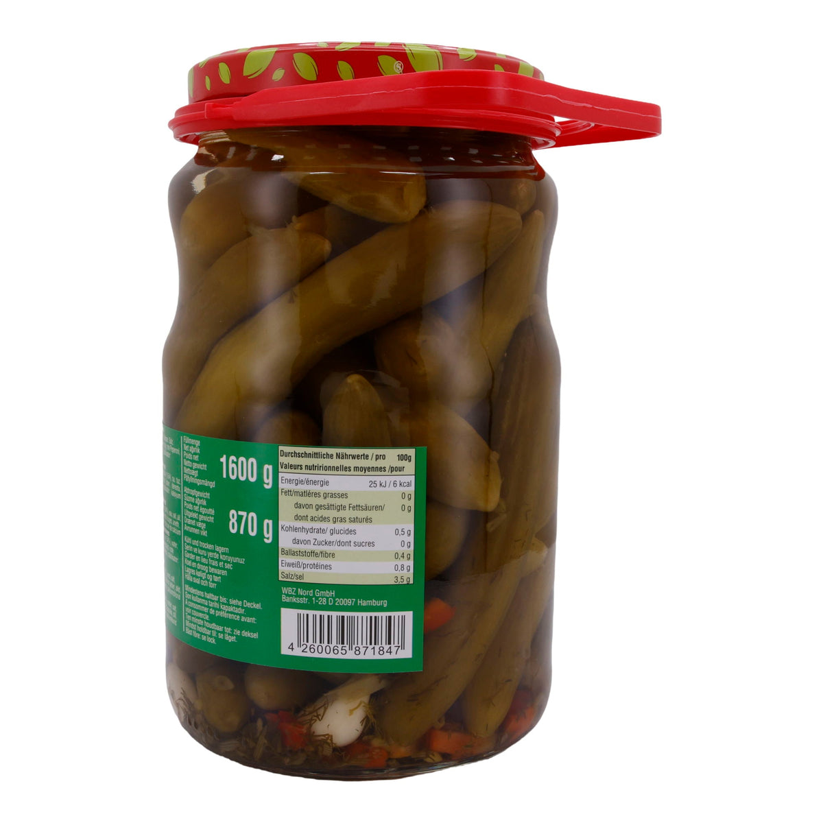 Gurken Selin | Eingelegte | Aromatisch & knackig | 1600g SELIN