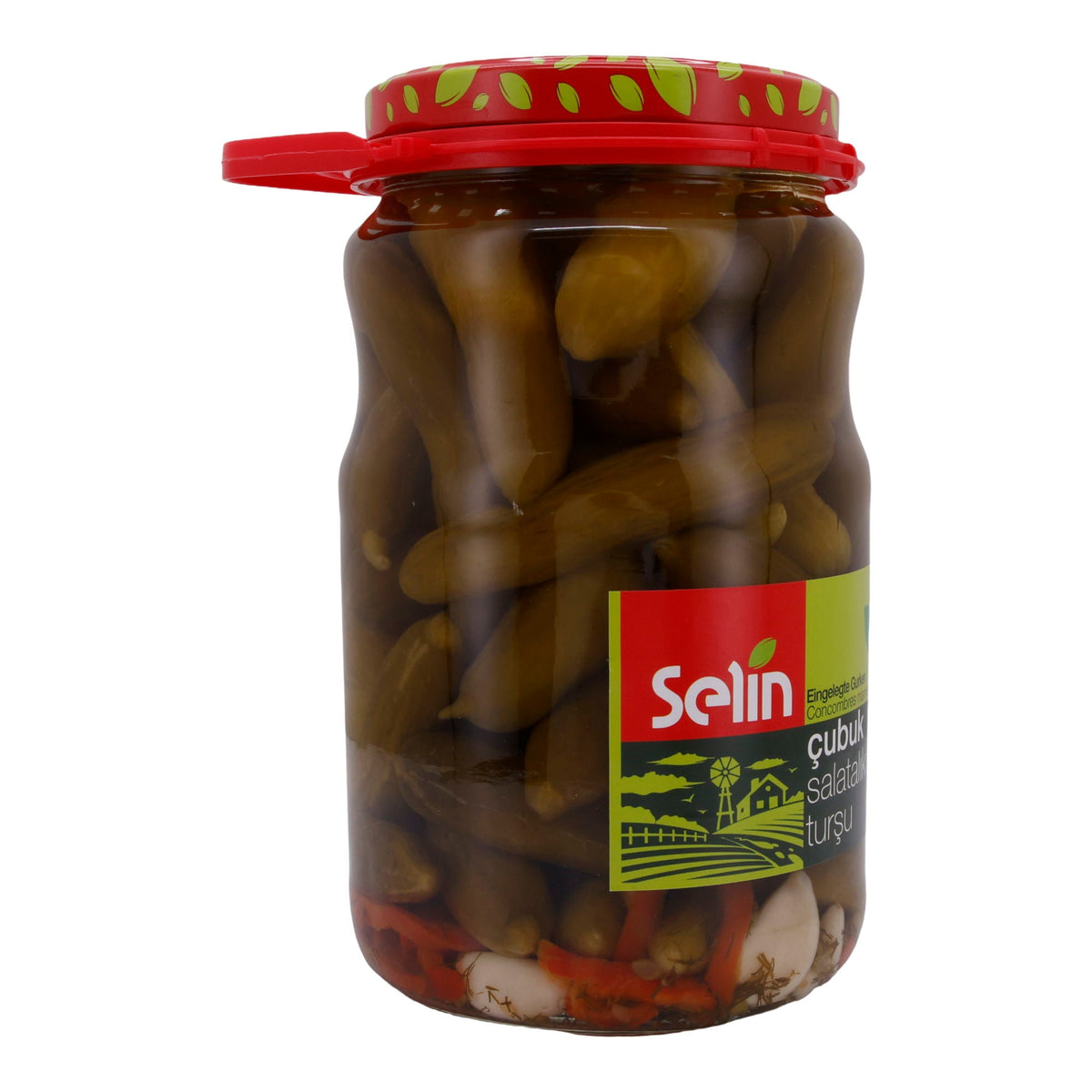 Gurken Selin | Eingelegte | Aromatisch & knackig | 1600g SELIN