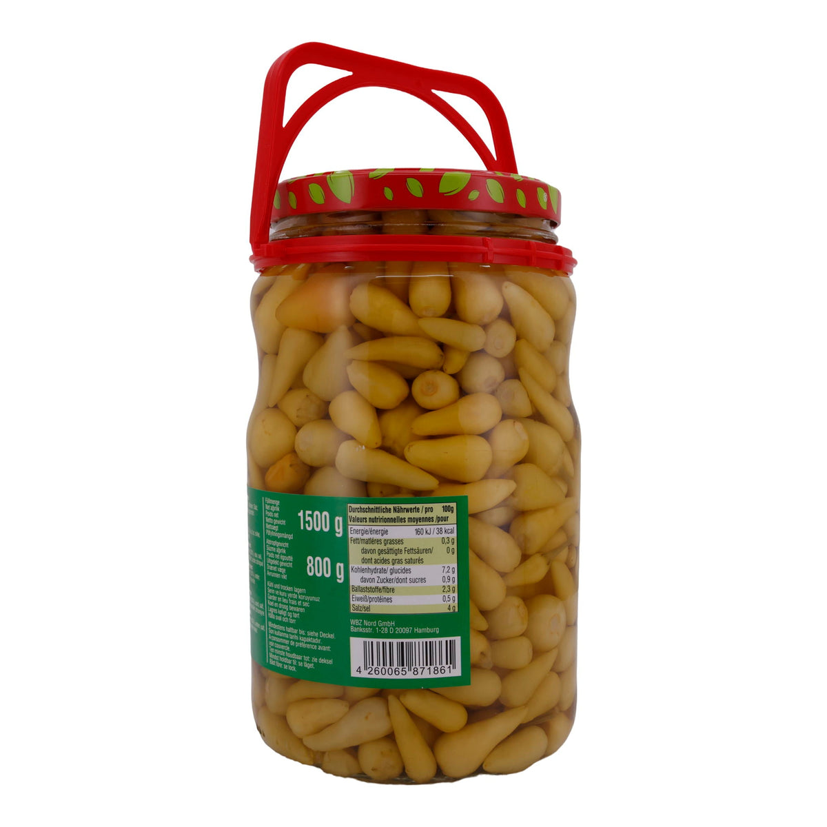 Peperoni Selin | Eingelegt, scharf | In Essig, würzig und frisch | 1500g
