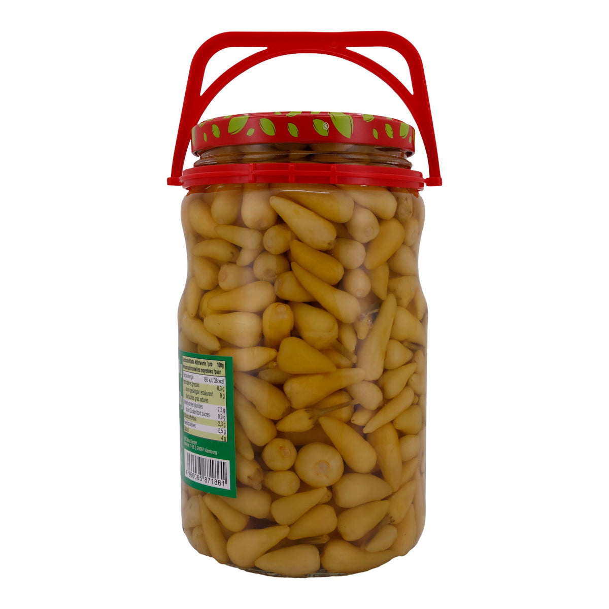 Peperoni Selin | Eingelegt, scharf | In Essig, würzig und frisch | 1500g