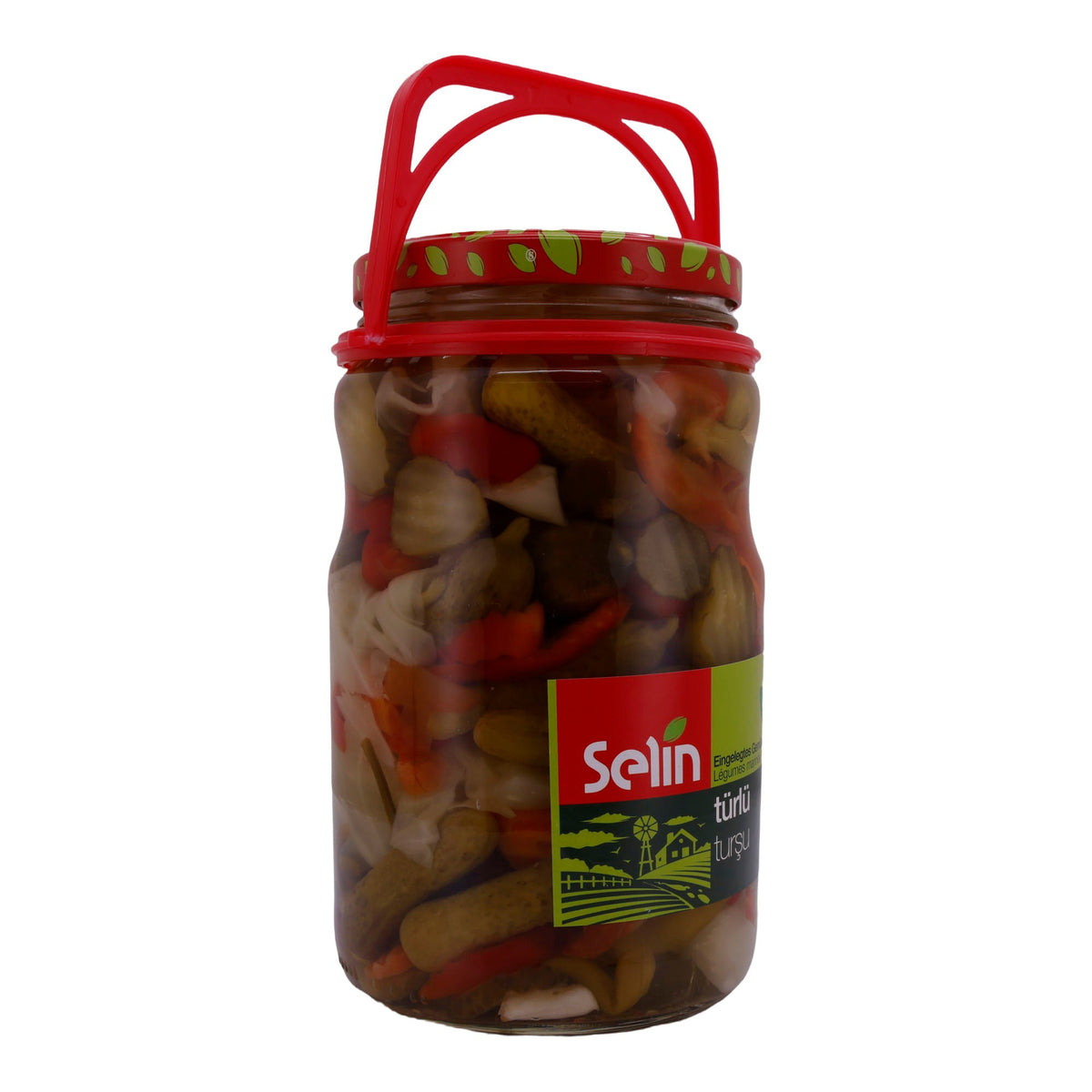 Gemüse Selin | Türlü Turşu | Gemischte eingelegte Gemüse | 1550g SELIN