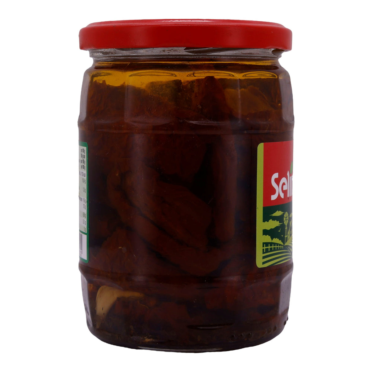 Tomaten Selin | Getrocknete Tomaten | In Sonnenblumenöl mit Kräutern | 530g SELIN