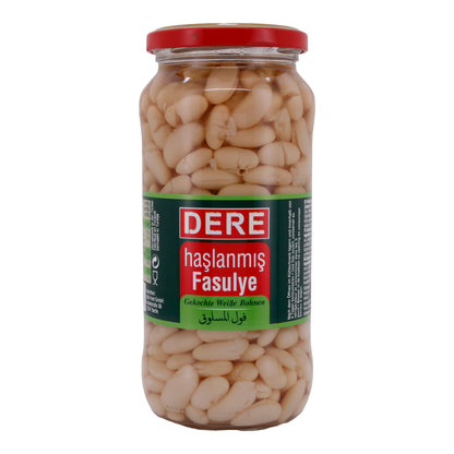 Bohnen Dere | Gekookte Witte Bonen in Zoutoplossing | Uitloopgewicht 400 g | 580 g
