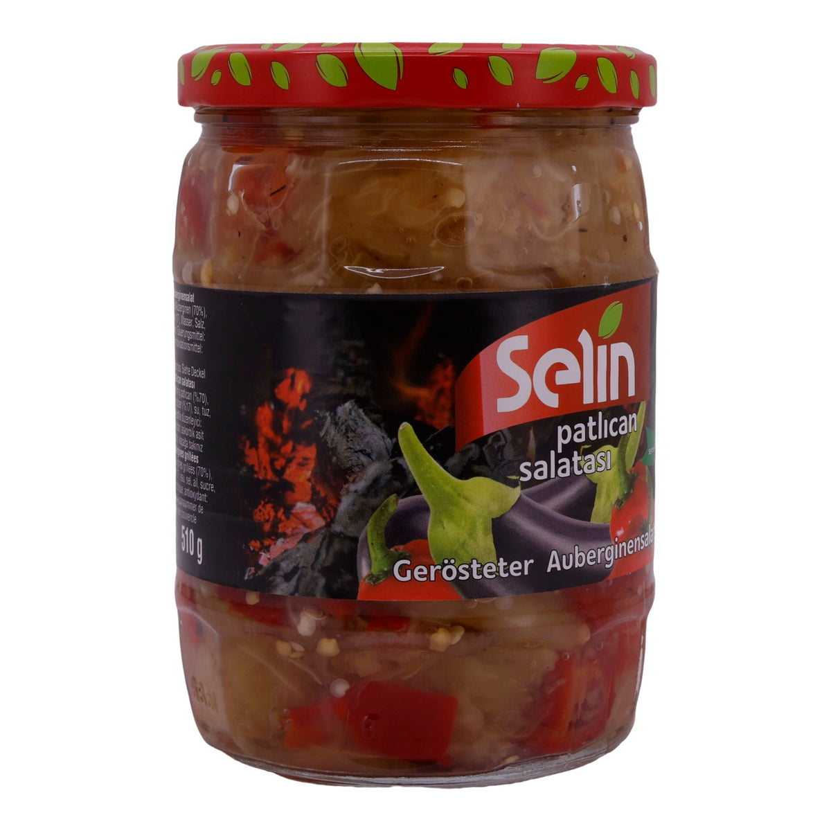 Auberginen Selin | Közlenmiş Patlıcan | Geröstet | 510g SELIN