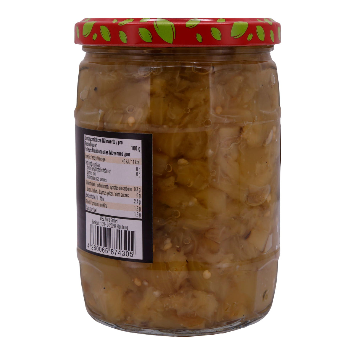 Auberginen Selin | Geröstete | In Salzlake | 510g