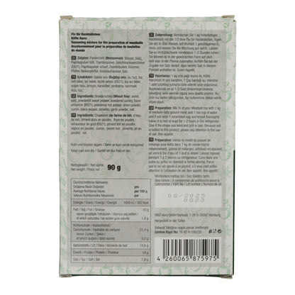 Köfte Harcı Öz Antep | Miscela di Spezie | Per Polpette | 90 g