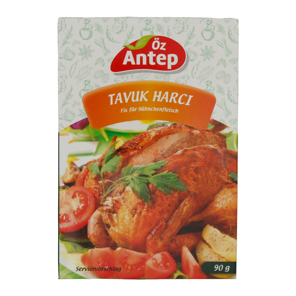 Tavuk Harcı Fix Öz Antep | Gewürz | Für Hähnchenfleisch | 90 g Packung ÖZ ANTEP