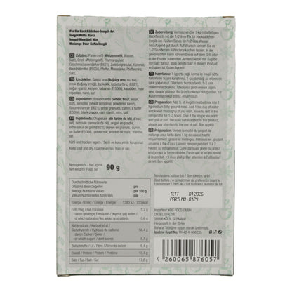 Köfte Harcı Öz Antep | İnegöl | Kruidenmix voor gehaktballetjes | 90g