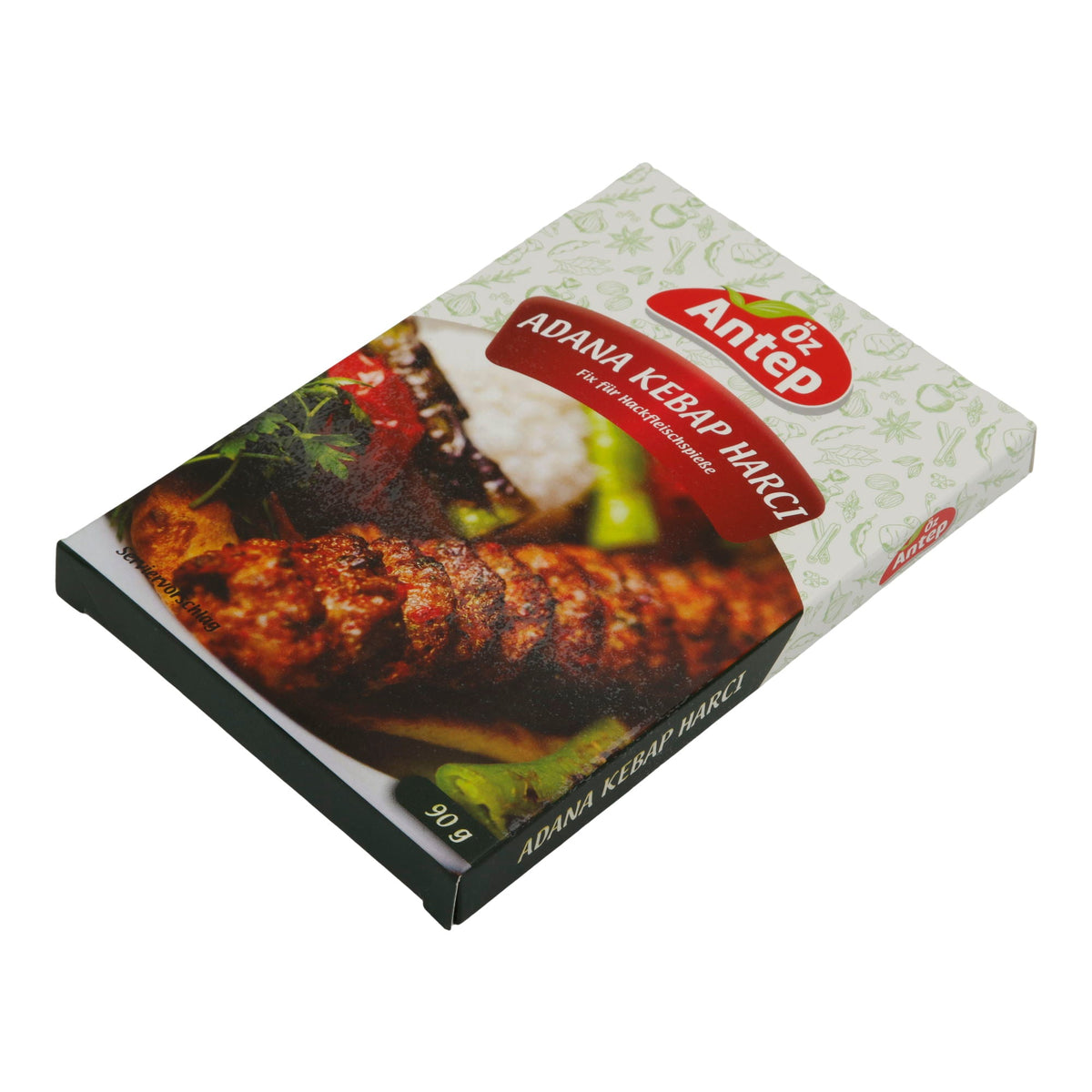 Fix-Mischung Öz Antep | Adana Kebap Harcı | Für Hackfleischspieße | 90g Packung