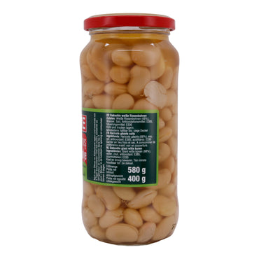 Weiße Riesenbohnen Dere | Bohnen | Gekocht, hochwertig und vielseitig | 580 g