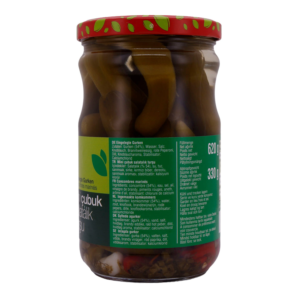 Gurken Selin | Eingelegt | Vielseitig verwendbar | 620g SELIN