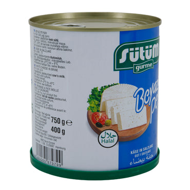Weißkäse Sütüm Beyaz Peynir | Weißkäse in Salzlake | 45 % Fett i. Tr. | 750 g