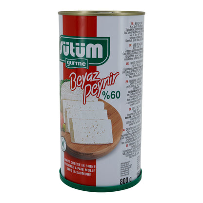 Weißkäse Sütüm Beyaz Peynir | Weißkäse in Salzlake | 60 % Fett i. Tr. | 1500 g