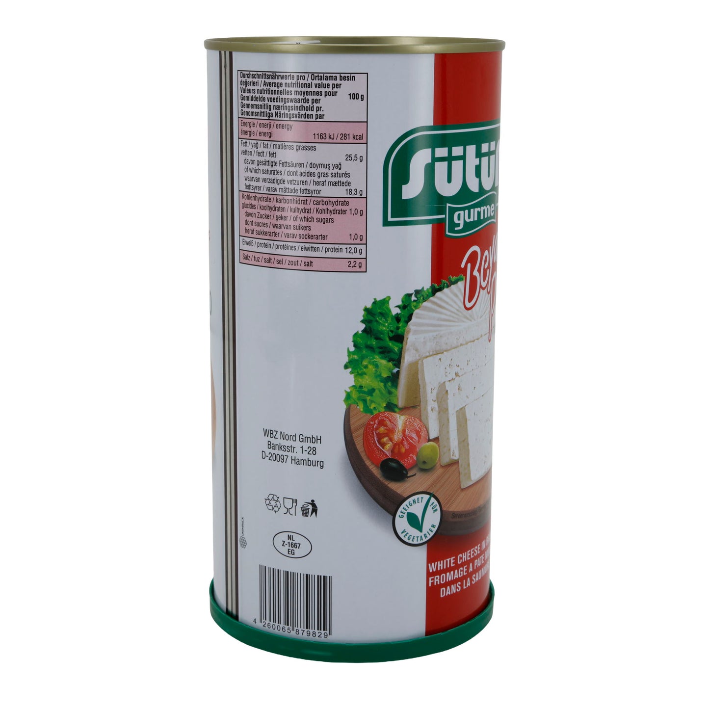 Weißkäse Sütüm Beyaz Peynir | Weißkäse in Salzlake | 60 % Fett i. Tr. | 1500 g