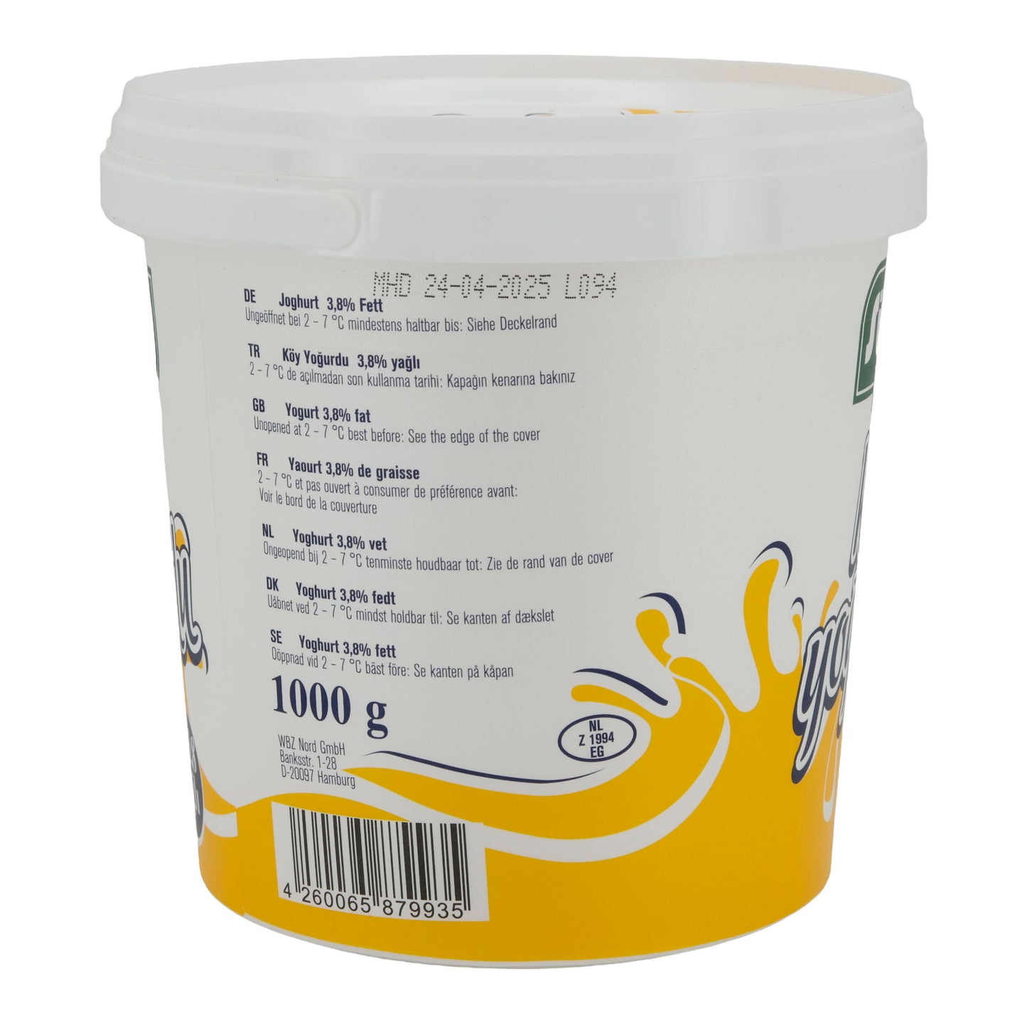 Dorfjoghurt Sütüm Köy Yoğurdu | Yogurt | Yogurt tradizionale di villaggio con 3,8% di grassi | 1000 g