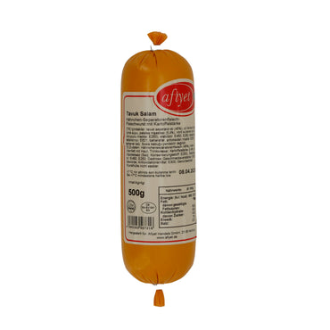 Fleischwurst Afiyet Tavuk Salam | Hähnchen-Fleischwurst | Für vielseitigen Genuss | 500 g
