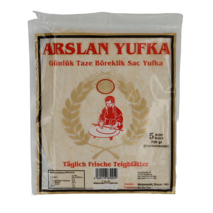 Teigblätter Arslan Yufka | Frisch | Für Börek & Gebäck | 700 g