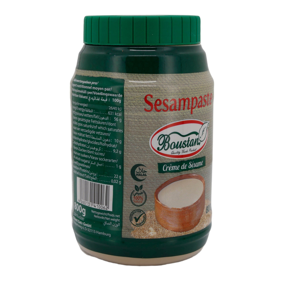 Sesampaste Boustan | Tahini | Vielseitig, orientalisch | 800 g BOUSTAN