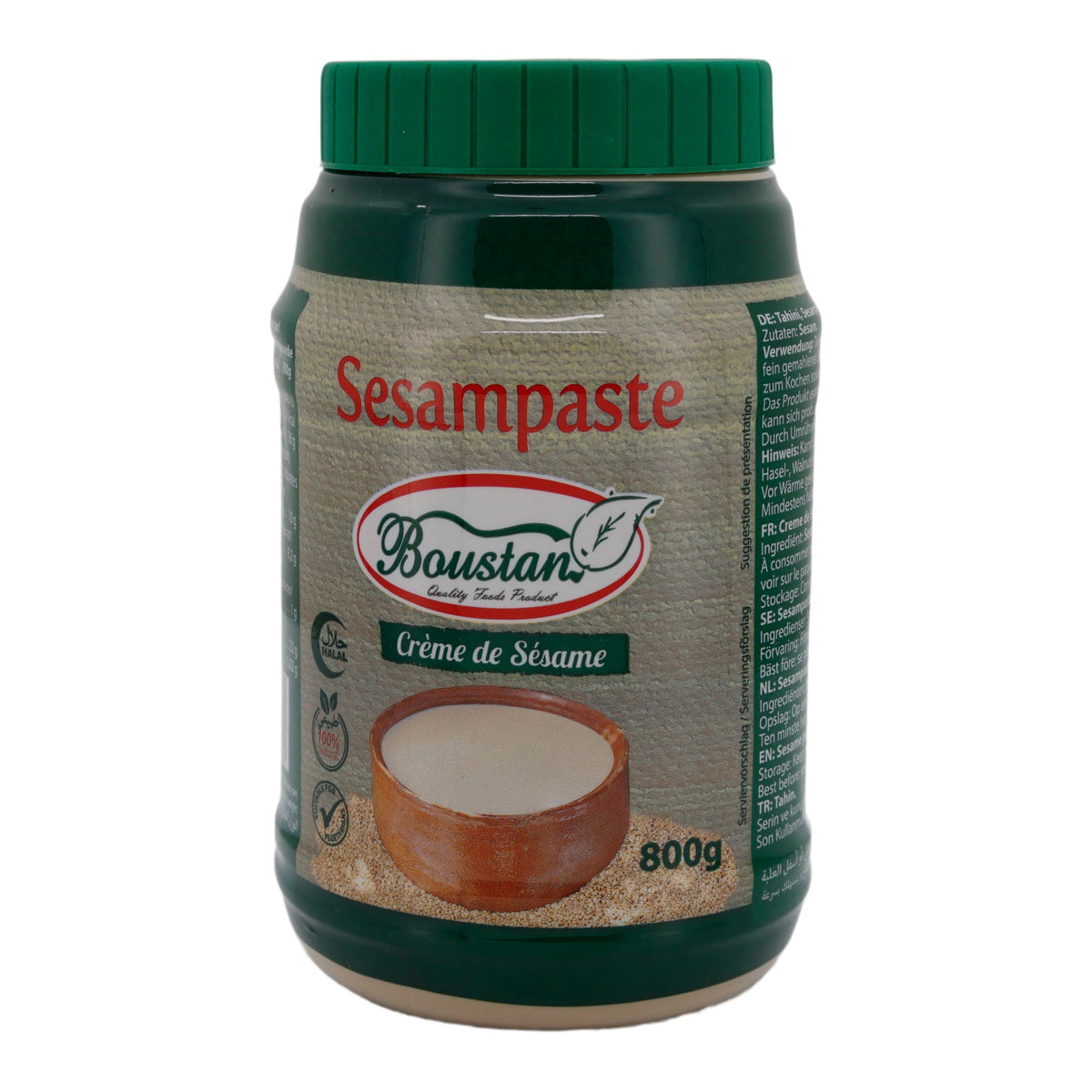 Sesampaste Boustan | Tahini | Vielseitig, orientalisch | 800 g BOUSTAN