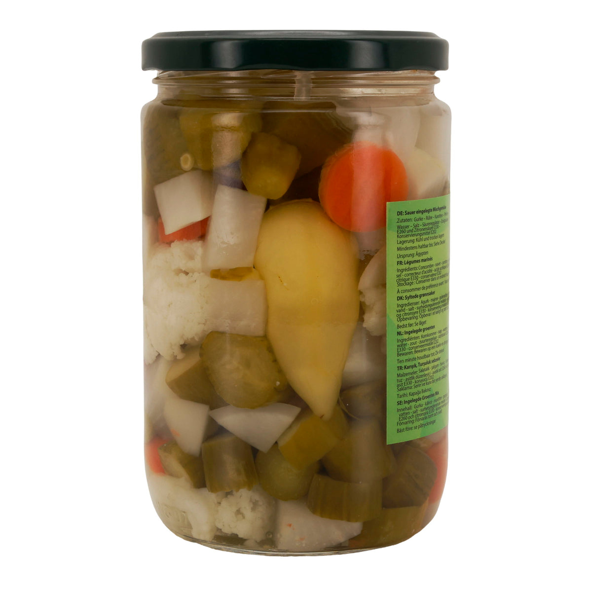 Eingelegtes Gemüse Boustan | Mixed Pickled Vegetables | Spezialität aus Ägypten | 660 g - Taste Your World