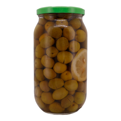 Groene Olijven Boustan | In pot | gevulde olijven met paprika | 950 g