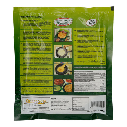 Fladenbrot Boustan | Plain Paratha | Original, Pakistan, 5 Stück | 400 g