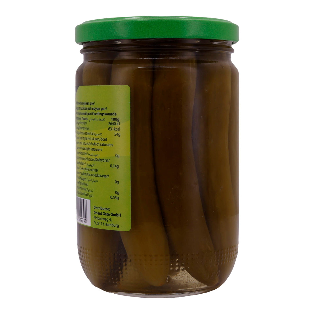Gewürzgurken Boustan | Gemüse | Knackig und aromatisch aus dem Libanon | 600g - Taste Your World