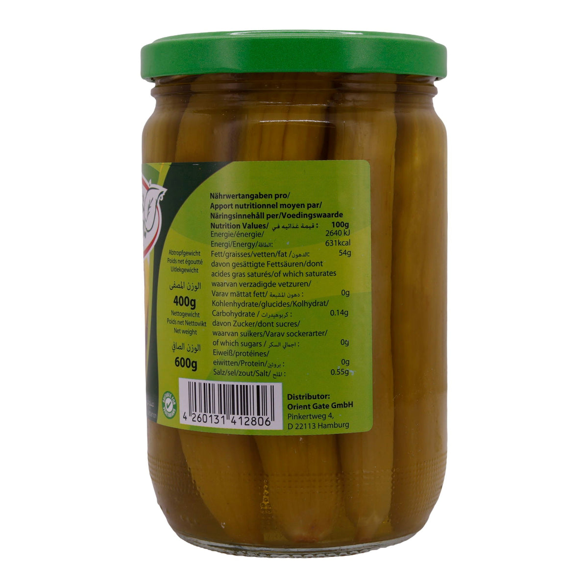 Gewürzgurken Boustan | Gurken | Eingelegt | 600 g BOUSTAN