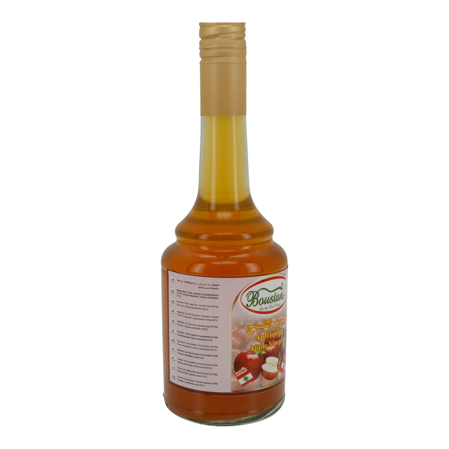 Essig Boustan | Apfelessig | natürlich fermentiert aus dem Libanon | 500 ml