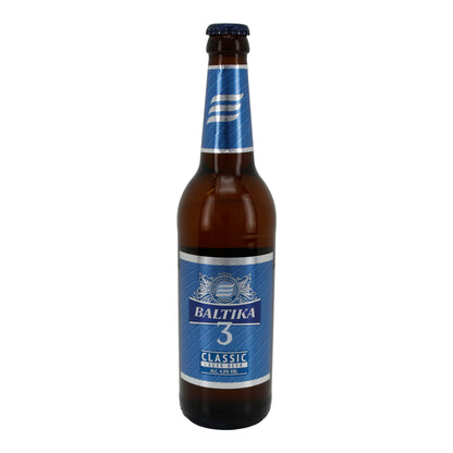 Russisch Lagerbier Baltika 3 Classic | Bier | 500 ml Fles