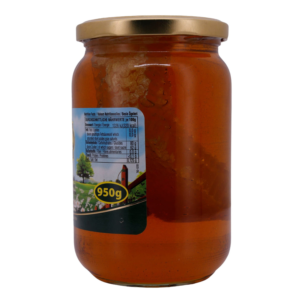 Honig Sirup ASBAL | Sirup | Mit Wabenstück | 950 g