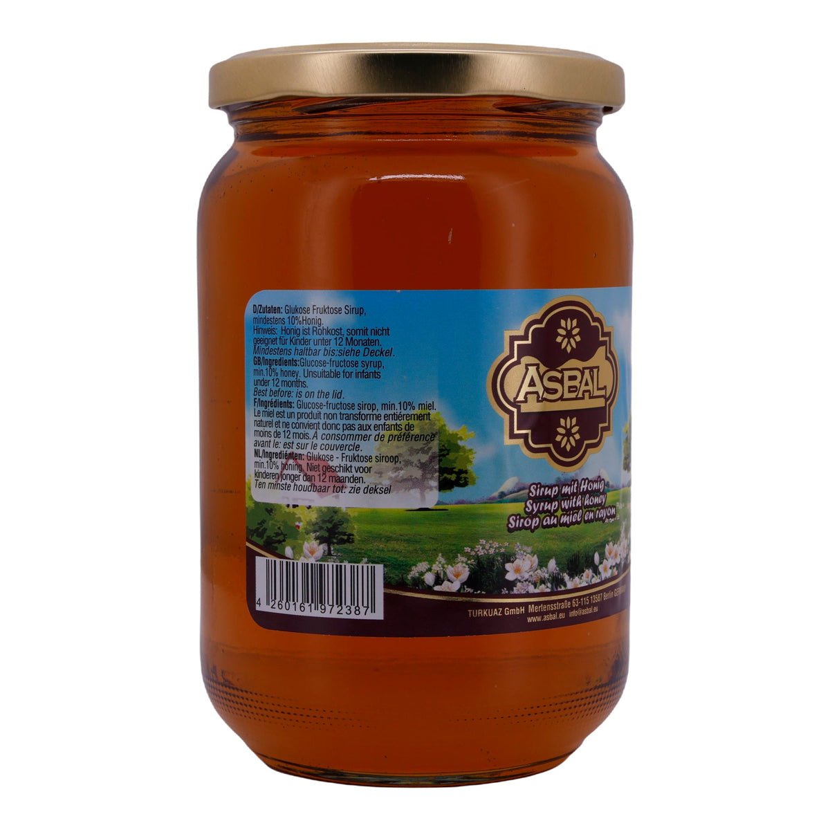 Sirup ASBAL mit Honig | 950 g ASBAL